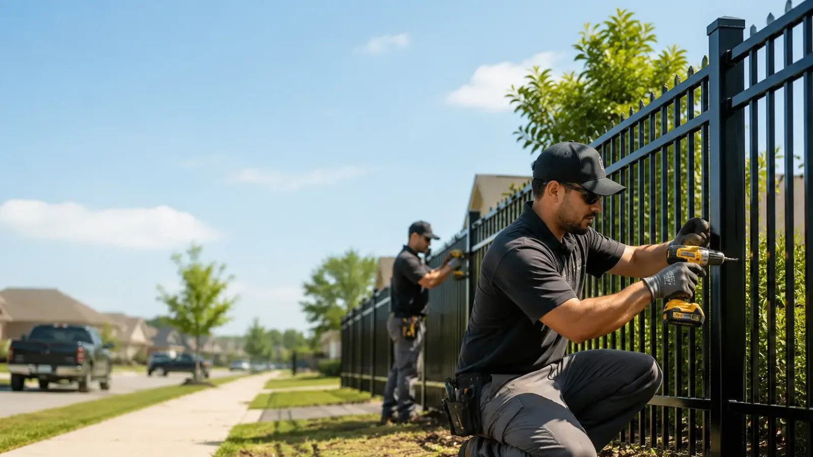 Metal Fence Installation in Independence, LA